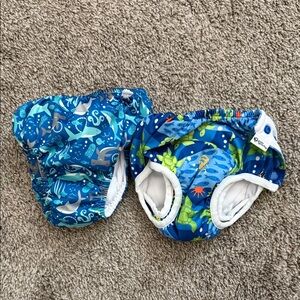 Blue Kids Swim Diaper Set (12 months)